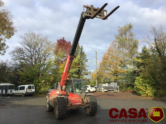 Chariot télescopique agricole Manitou 735 lsu 
