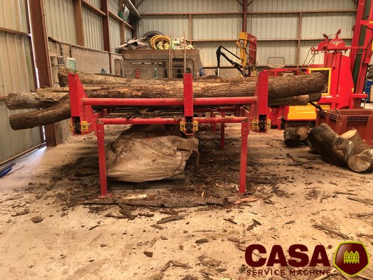 Combiné scie - fendeuse Rabaud xylog 420