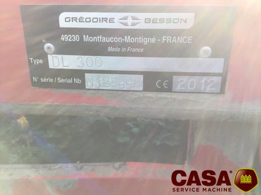 Outil de plombage Gregoire Besson disksol DL 300