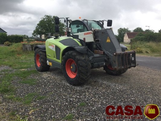Chariot télescopique agricole Claas scorpion 7044