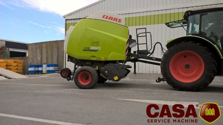 Presse à balles rondes Claas Variant 360 RF