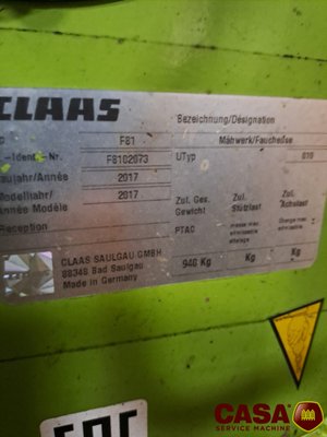 Faucheuse Claas disco 3200 