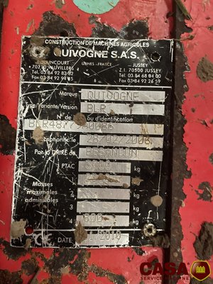 Broyeur à axe horizontal Quivogne BLR