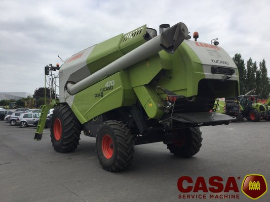 Moissonneuse batteuse Claas Tucano 470