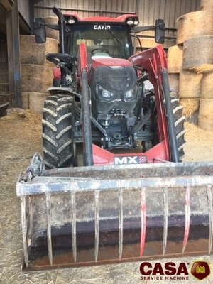 Tracteur agricole Claas Maxxum 125 chargeur mailleux T414
