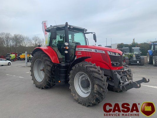 Tracteur agricole Massey Ferguson 7718 S dyna 6