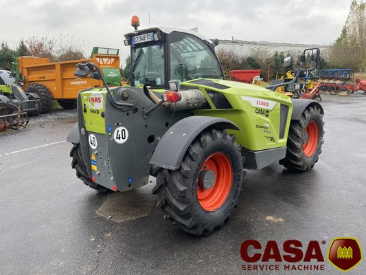 Chariot télescopique agricole Claas scorpion 736 varipower 40