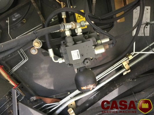 Moissonneuse batteuse Claas Lexion 750 cemos - laser