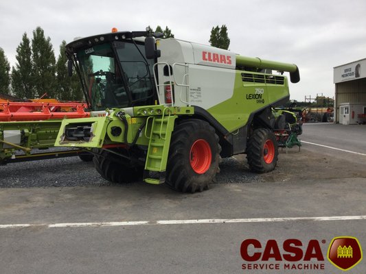 Moissonneuse batteuse Claas Lexion 750 cemos GPS 