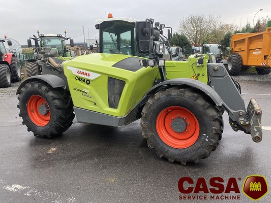 Chariot télescopique agricole Claas scorpion 736 varipower 40