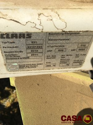 Faneur Claas volto 77