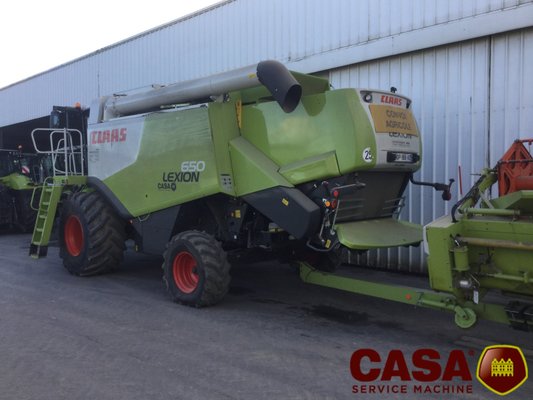 Moissonneuse batteuse Claas lexion 650