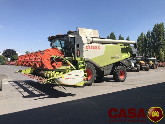 Moissonneuse batteuse - Lexion 740 EMP radial - C13