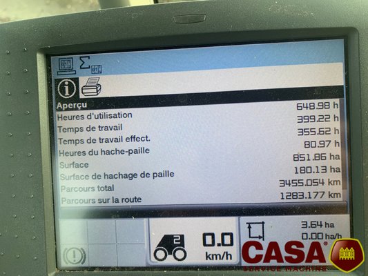 Moissonneuse batteuse Claas lexion 650