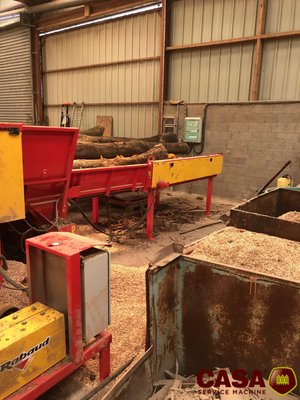 Combiné scie - fendeuse Rabaud xylog 420