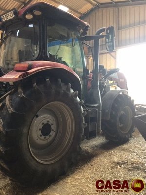Tracteur agricole Claas Maxxum 125 chargeur mailleux T414