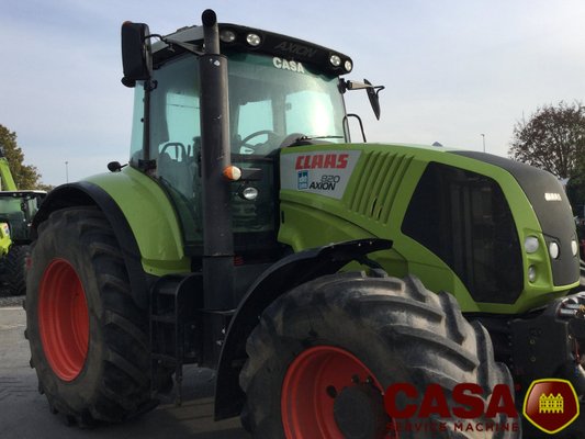 Tracteur agricole Claas axion 820 cis 