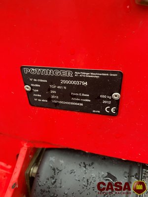 Andaineur Pöttinger eurotop 461 N