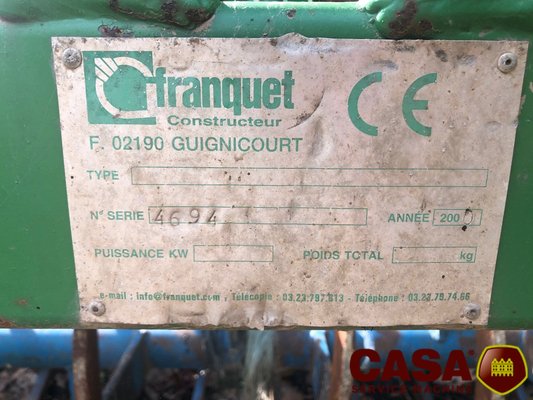 Outil de plombage Franquet bysynchrospire 3 m 