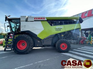 Moissonneuse batteuse Claas lexion 6700