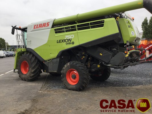 Moissonneuse batteuse - Lexion 750 cemos-GPS-4D