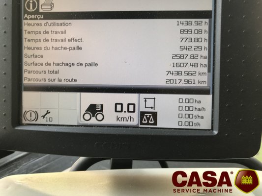 Moissonneuse batteuse Claas lexion 740 EMP radial - C13