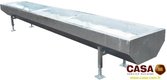 Accessoires d'Elevage - Auges - Auge Galva 5M x 0.80M