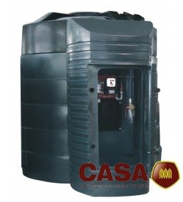 Conditionnement stockage - Cuve, Citerne - Cuve PE 9000L 92L/MN avec armoire intégrée
