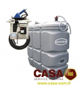 Conditionnement stockage - Cuve, Citerne - Cuve de stockage 1500L Ad Blue 230V 35L/mn pistolet auto + volucompteur