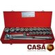 Accessoires d'Atelier - Outils atelier - Coffrets de douilles: le lot de 2 coffrets achetés = 1 coffret offert!