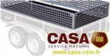 Remorques Routières - Accessoires Remorques - Rehausse grillagée pour remorque Lider bois 750 kg