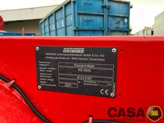 Broyeur de fanes Grimme ks 3600